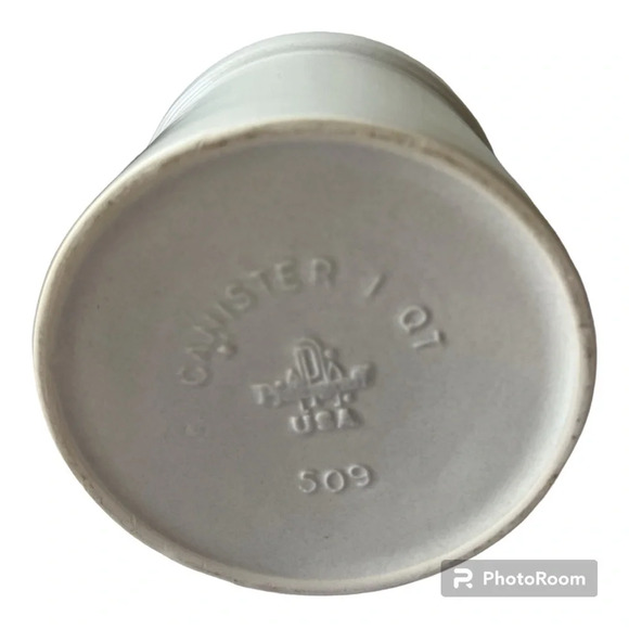 - Vintage Pfatzgraff Yorktowne Canister Tea 509 1 Qt - Picture 2 of 6